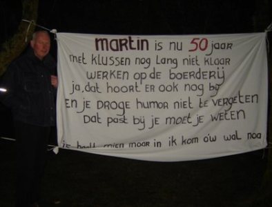 Verwonderlijk Martin Bonenkamp ziet Abraham - Maarkelsnieuws.nl QP-58