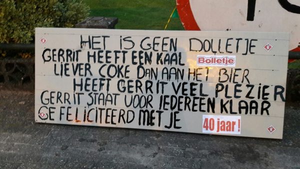 Verrassend Gerrit Leeftink 40 jaar - Maarkelsnieuws.nl OE-35