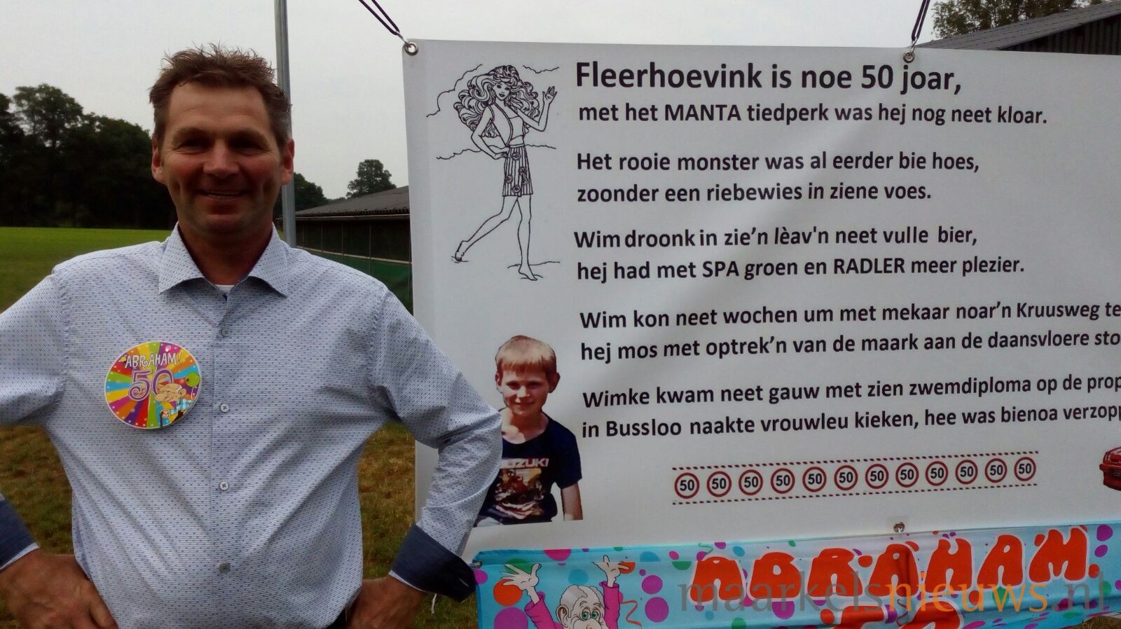Spiksplinternieuw Wim Stokreef ziet Abraham - Maarkelsnieuws.nl XM-02