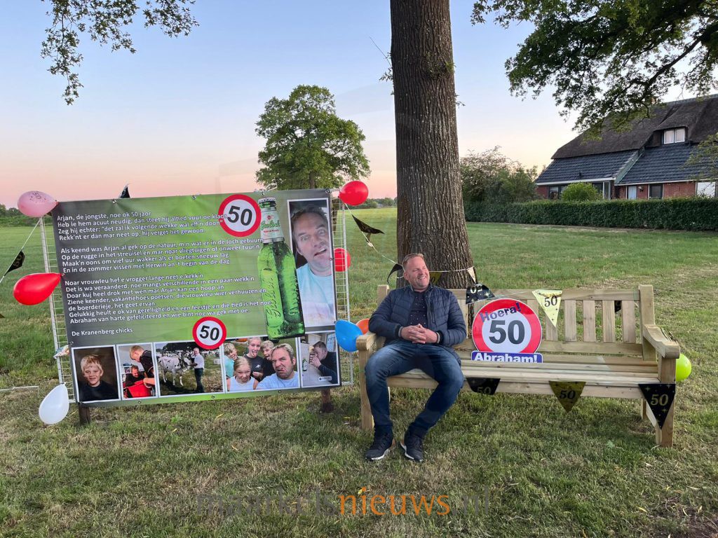 Arjan Kranenberg viert 50e verjaardag
