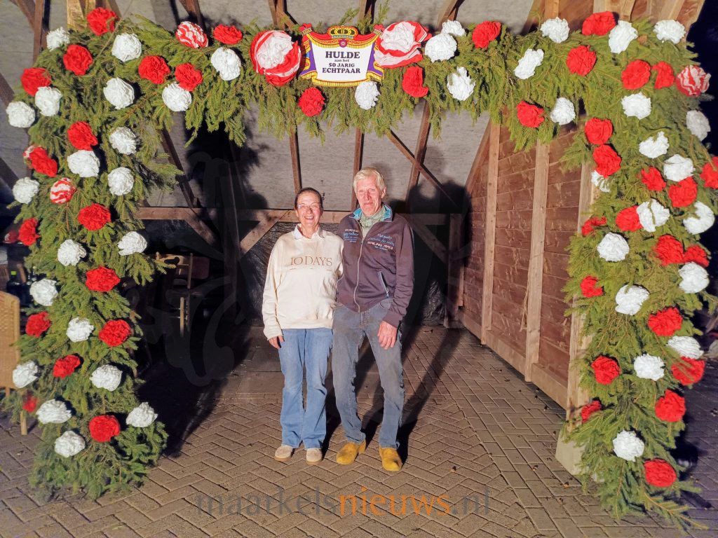 Jan en Giny Wessels 50 jaar getrouwd