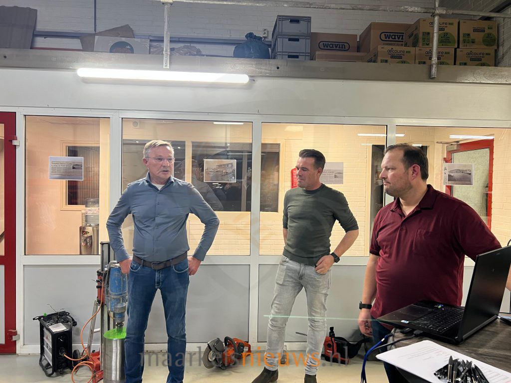 Geslaagde ledenavond bij Betonboor- en Zaagbedrijf Tempelman