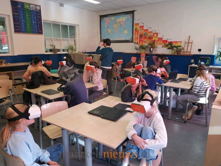 Berlijnse leerlingen op bezoek bij Elserike