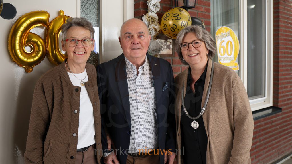 Diamanten bruidspaar Hein en Willy Dollekamp