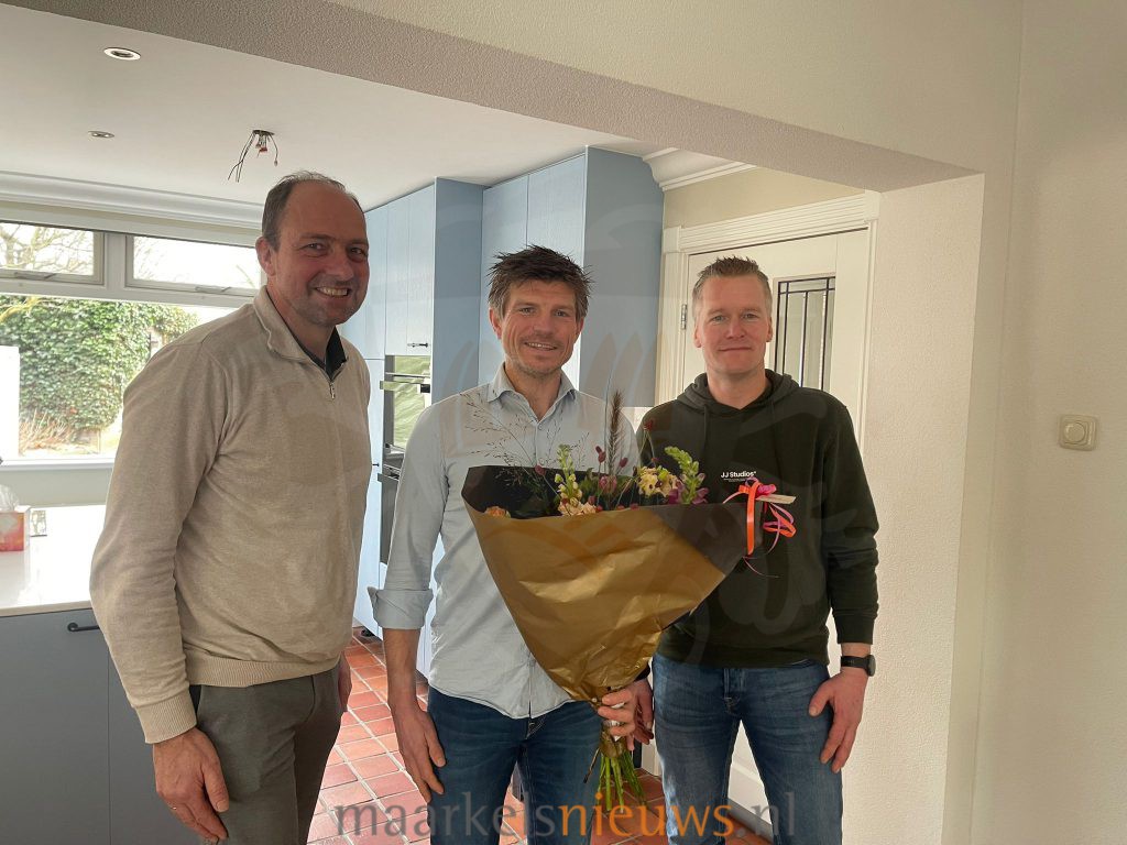 Valentijnsbloemetje voor Hilko Pruntel