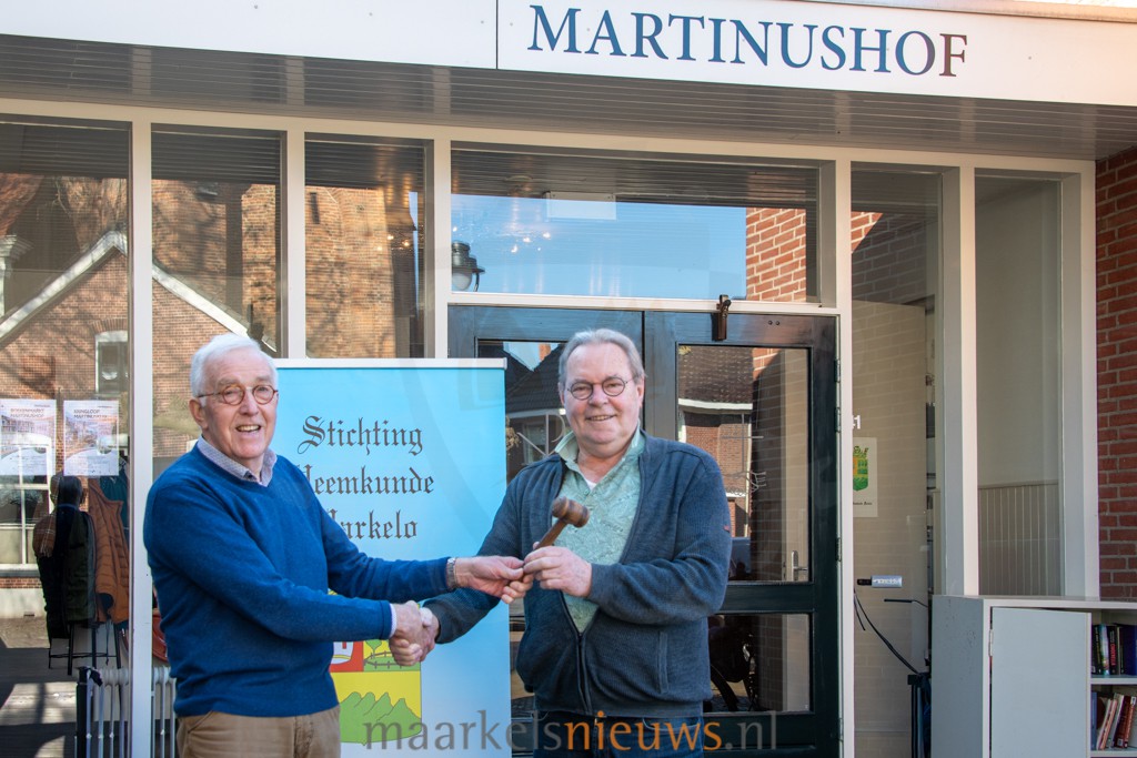 Berend Jan Bussink nieuwe voorzitter Stichting Heemkunde Markelo