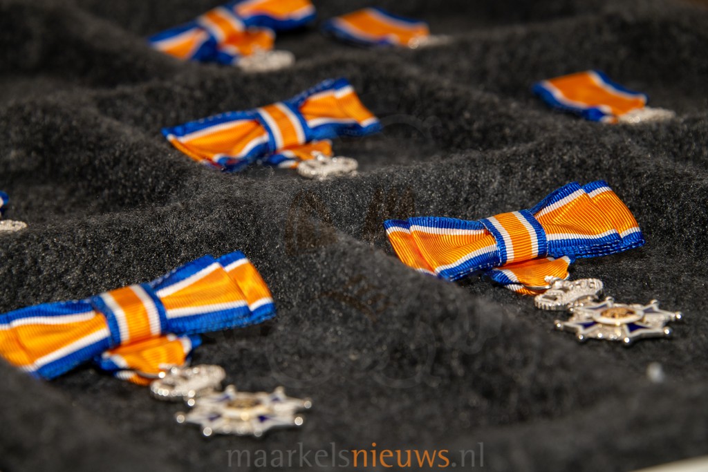 Twee Markeloërs onderscheiden tijdens Lintjesregen