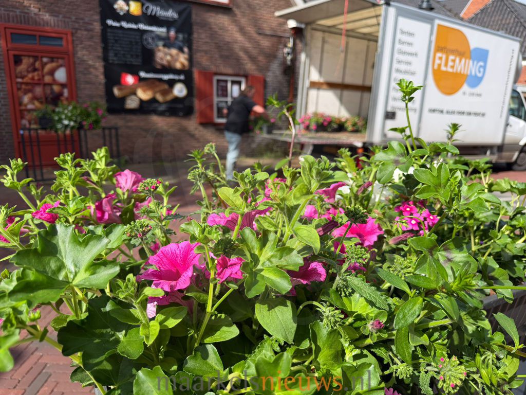 Bloemenpracht fleurt centrum Markelo weer op